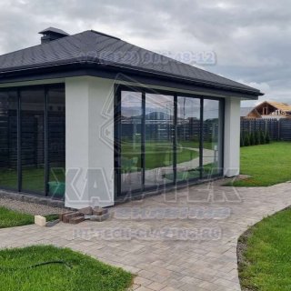 Остекление беседки деревня Алакюля