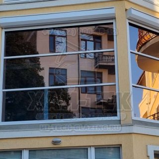 Панорамное остекление гильотина г. Ялта